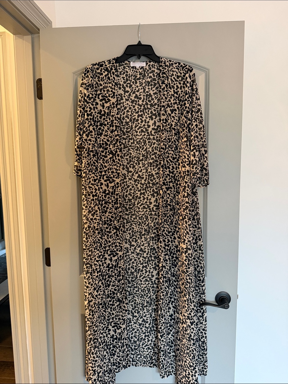 Women’s cheetah swimsuit cover up